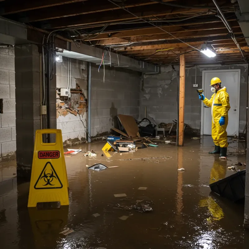 Flooded Basement Electrical Hazard in Silver Summit, UT Property